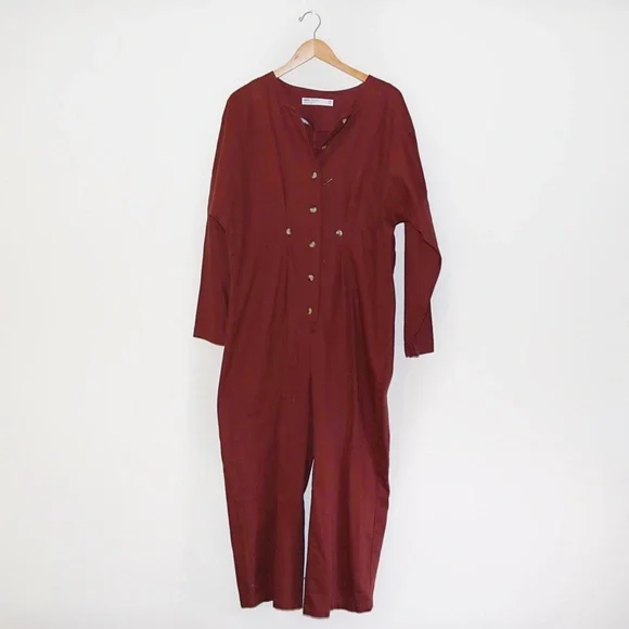 ASOS Design Curve Denim Relaxed Boiler-suit Jumpsuit - Picture 3 of 9